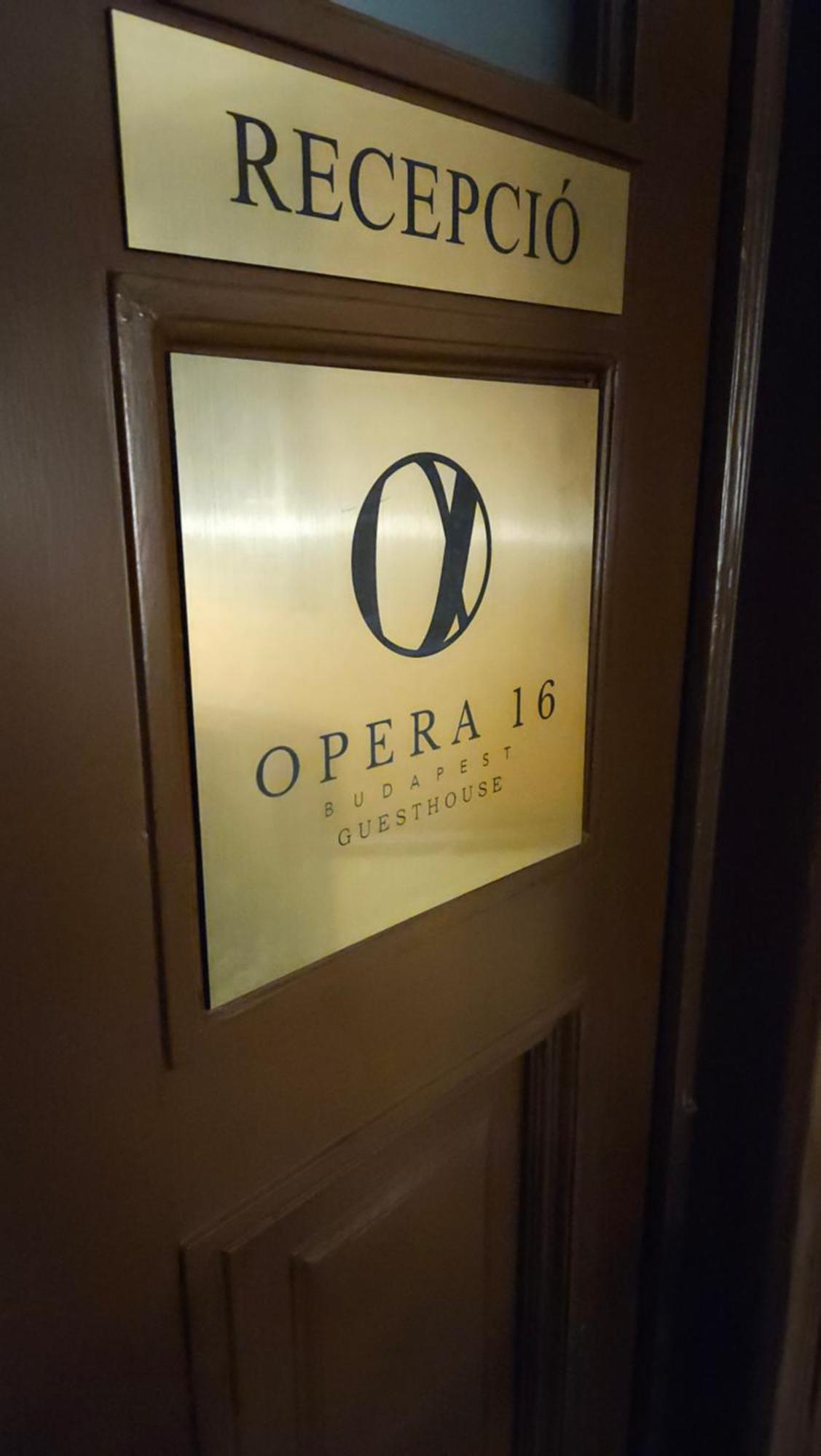 Opera 16 Rooms Budapest Eksteriør bilde